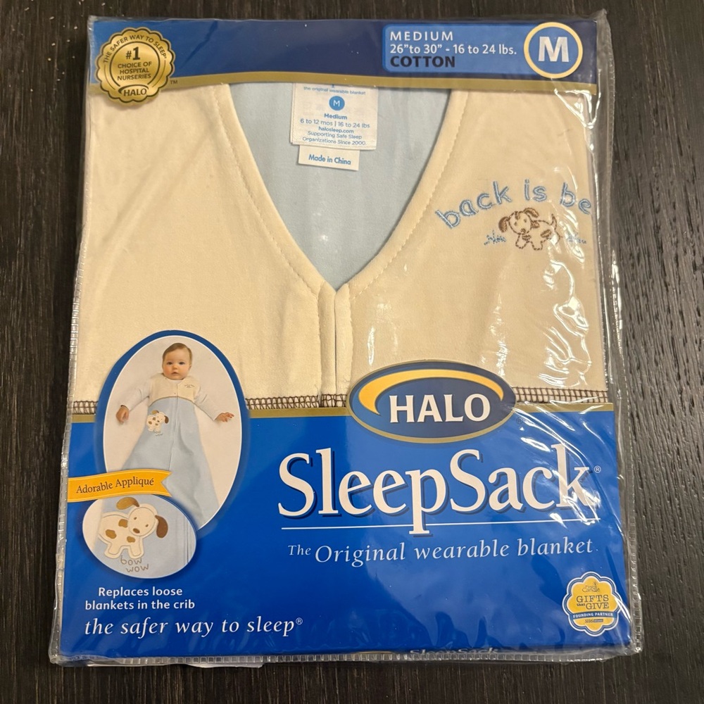 NWT Halo SleepSack Wearable Blanket Medium 6-12 Months